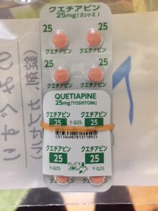 クエチアピン(セロクエル)